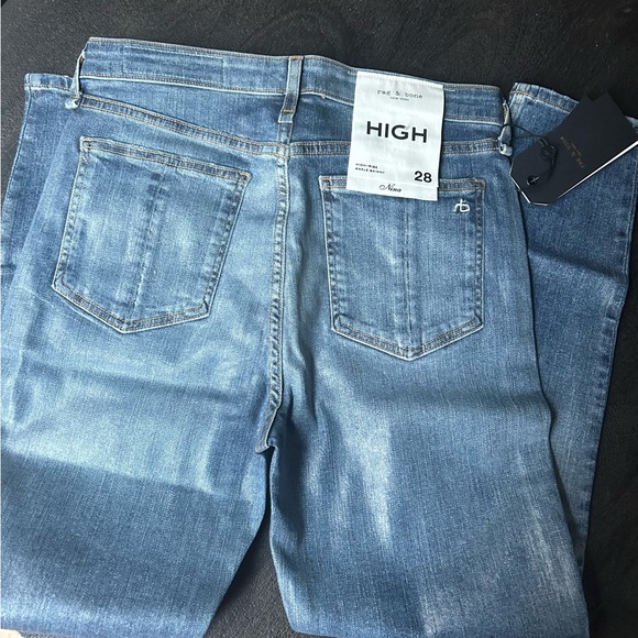 Rag and Bone high waist coated jeans $255 - Picture 7 of 9